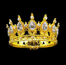 KRUNA MISS - Plastik - Zlato Bela